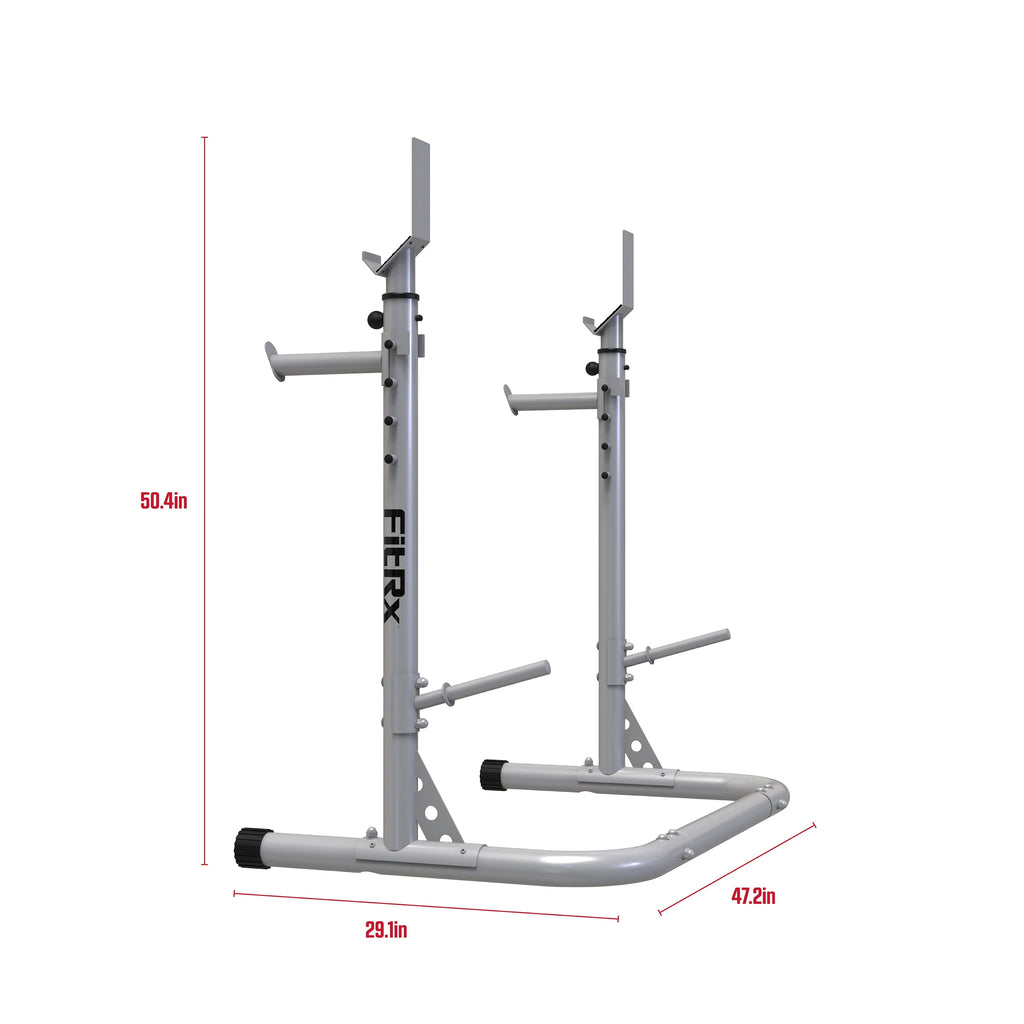 Adjustable Squat Rack 390lbs Weight Limit X53961