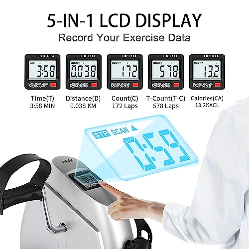 Mini Exercise Bike with LCD Screen Q3934