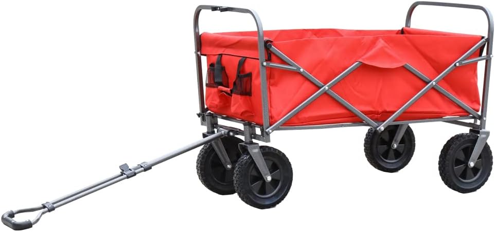 Collapsible Folding Outdoor Utility Wagon with Wheels O608