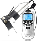 Electric Stimulation Leather Penis Cover with Urethral Sounds Estim Kit H969265