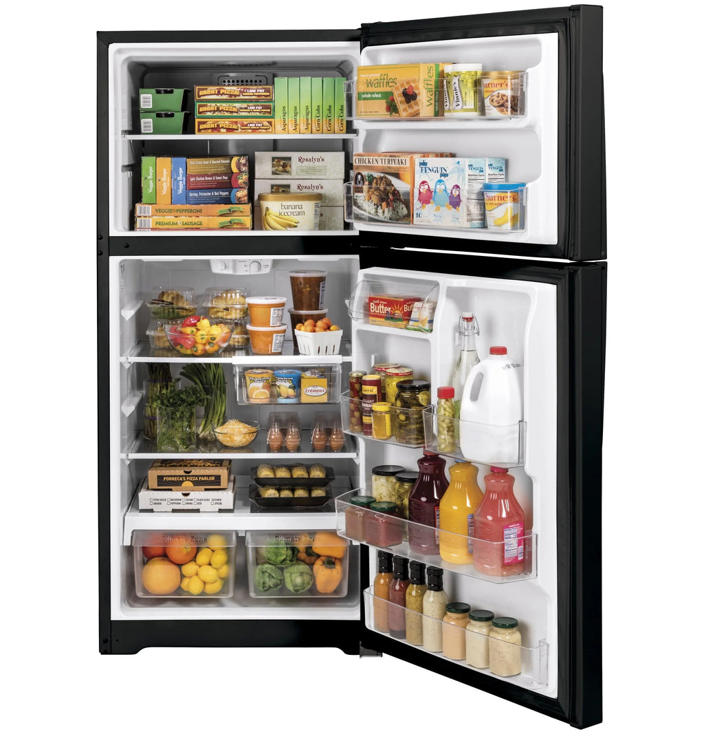 Black Top-Freezer Refrigerator H820853