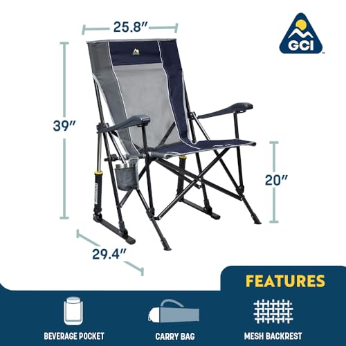 Collapsible Rocking Camping Chair I8883