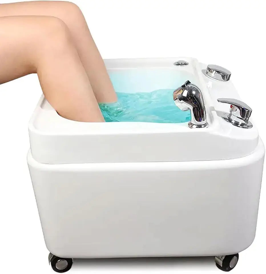 Acrylic Portable Adjustable Foot Bath K221601