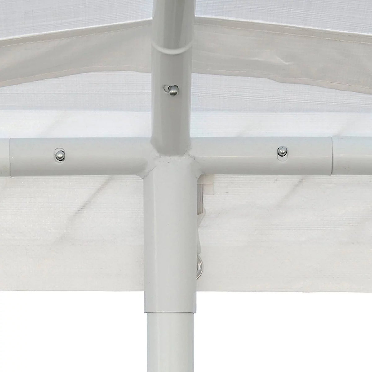 10' x 20' x 8.5' Metal Steel Frame & Polyester Top Carport Shelter H799397