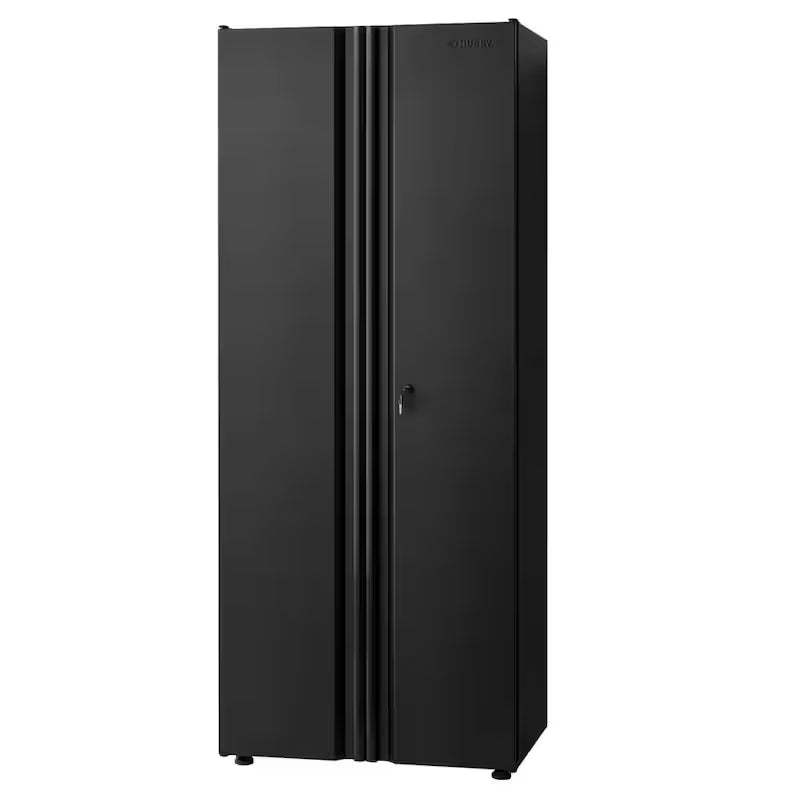 6-Piece Welded Steel Garage Storage System in Black A420723