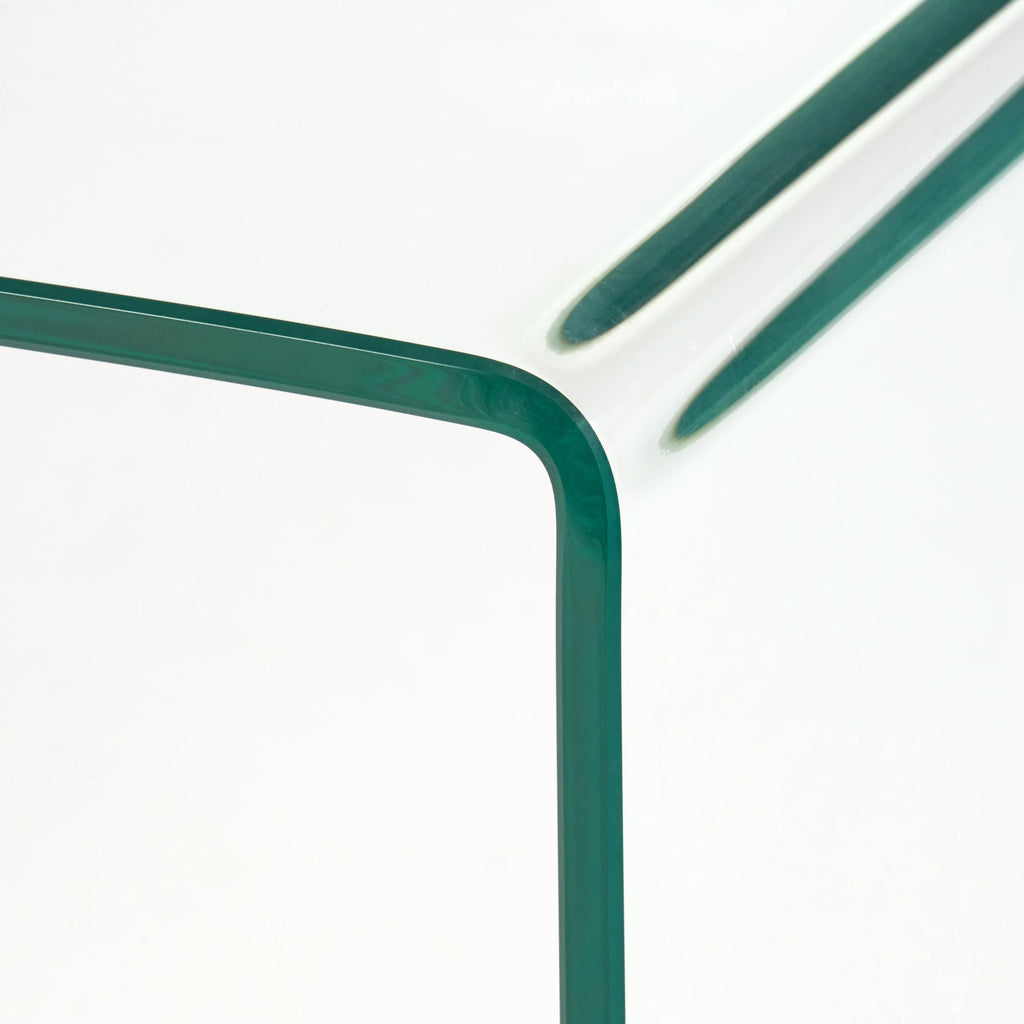 Clear Tempered Glass Writing Desk H466