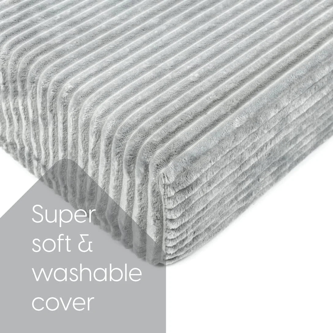 Tri Folding Memory Foam Sofa Mattress with Washable Cover, Twin Size A4750