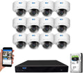 16 Channel 4K NVR 12 x 5MP PoE Security Camera System I737