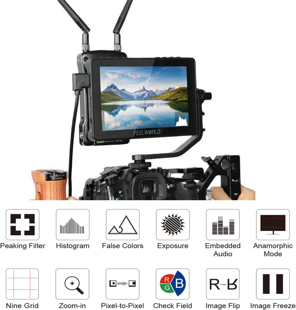 5.5 Inch Touch Screen DSLR Camera Field Monitor with 3D LUT C5564