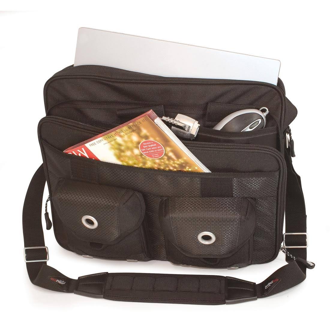 14.1x22 Notebook or 15.4x22 MacBook Messenger Notebook carrying case B605