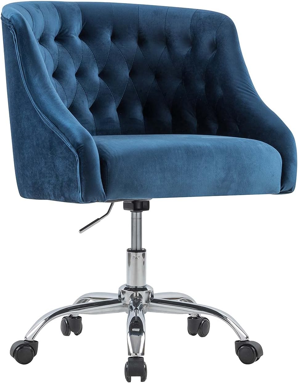 Pink Velvet Adjustable Office Chair D170438