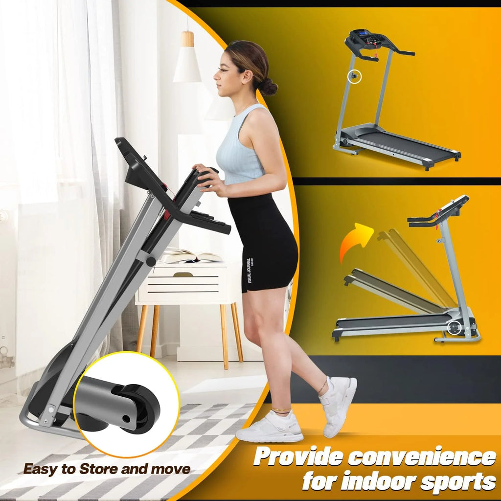 Folding Treadmill 2.5HP 220 LBS Weight Capacity W40764