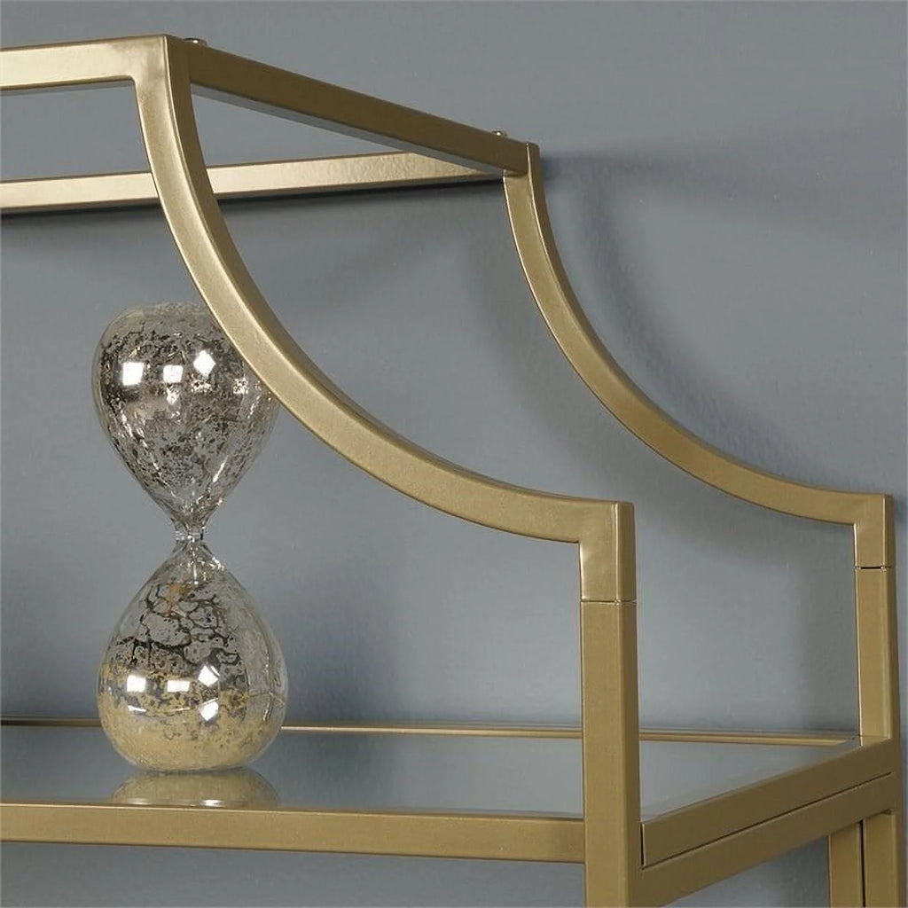 5 Shelf Metal Framed Bookcase Set of 2 X3331