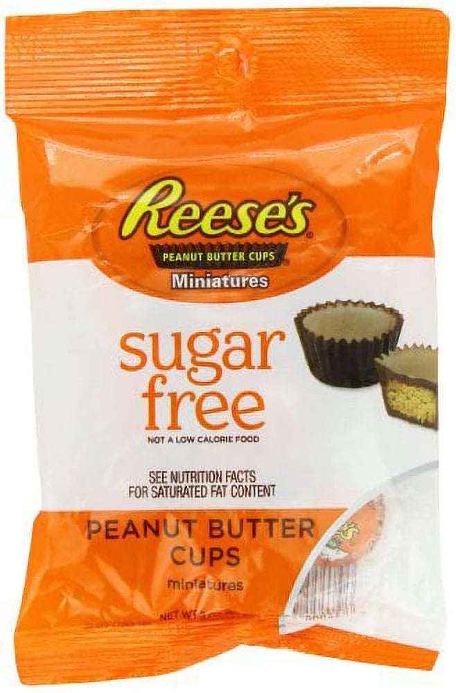 Sugar Free Peanut Butter Cups Miniatures Pack of 12 G5732