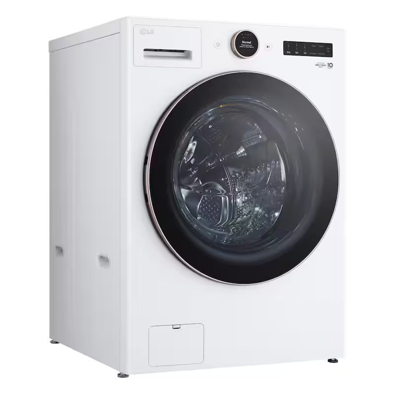 5.0 cu. ft. Stackable Smart Front Load Washer in White Q8382
