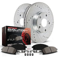 Rear Drilled & Slotted Ceramic Brake Kit A9268