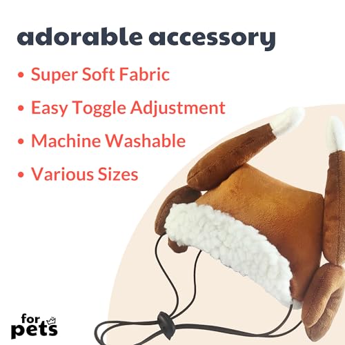 Antler Buffalo Check Pet Hat O66110
