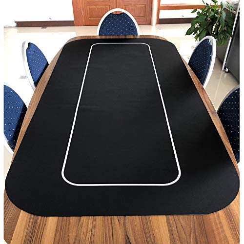 70" x 35" Portable Rectangle Rubber Foam Poker Table Top Z489491