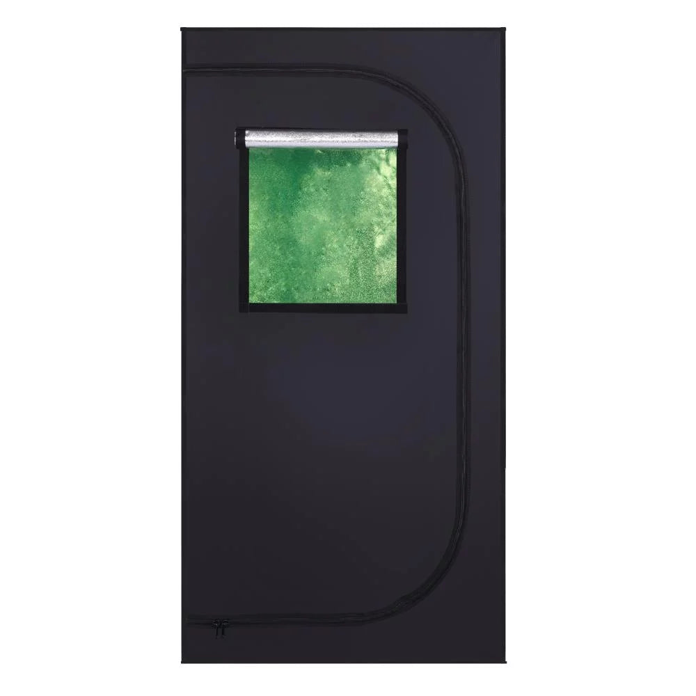 32"x32"x64" Hydroponic Grow Tent with Floor Tray Y43169