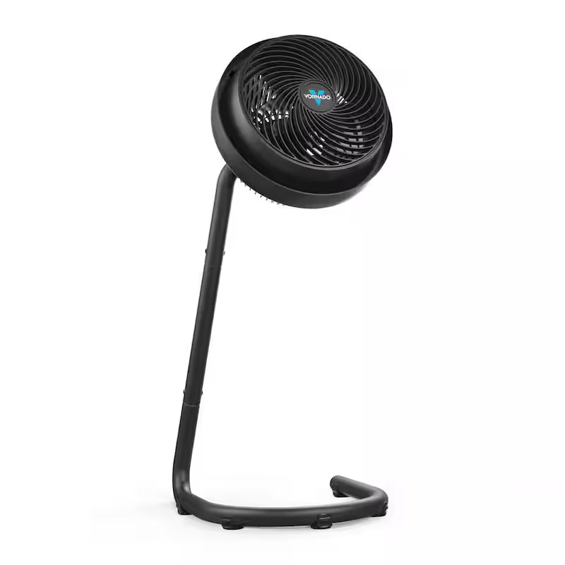12 in. 3 Speeds Adjustable Height Floor Fan M494222