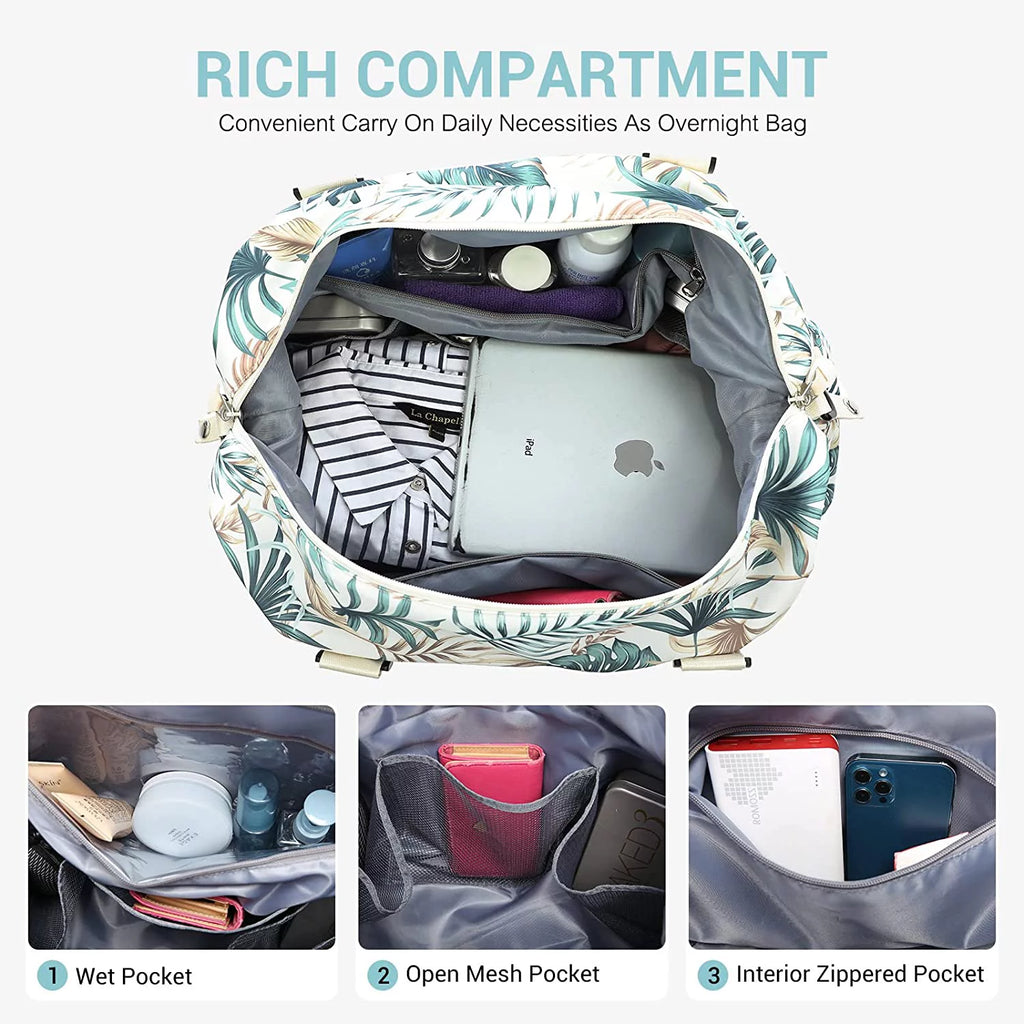 Large Travel Duffel Bag with Wet & Dry Separation P5235