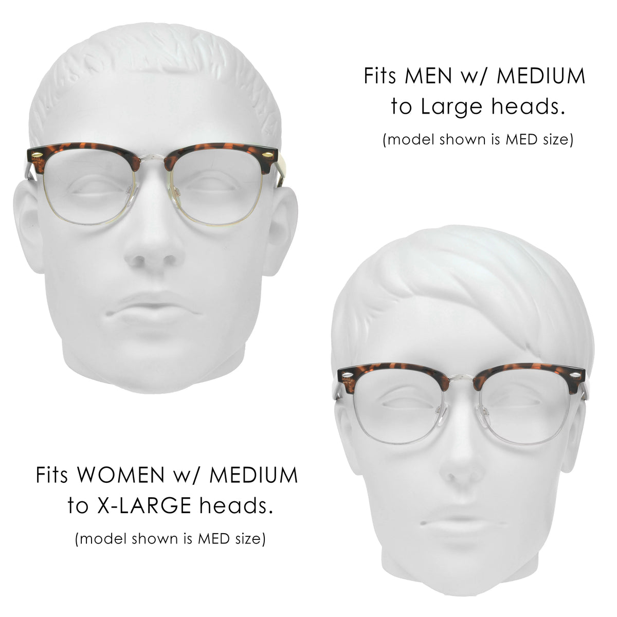 Horn Rimmed Reading Glasses 2 Pairs R5418