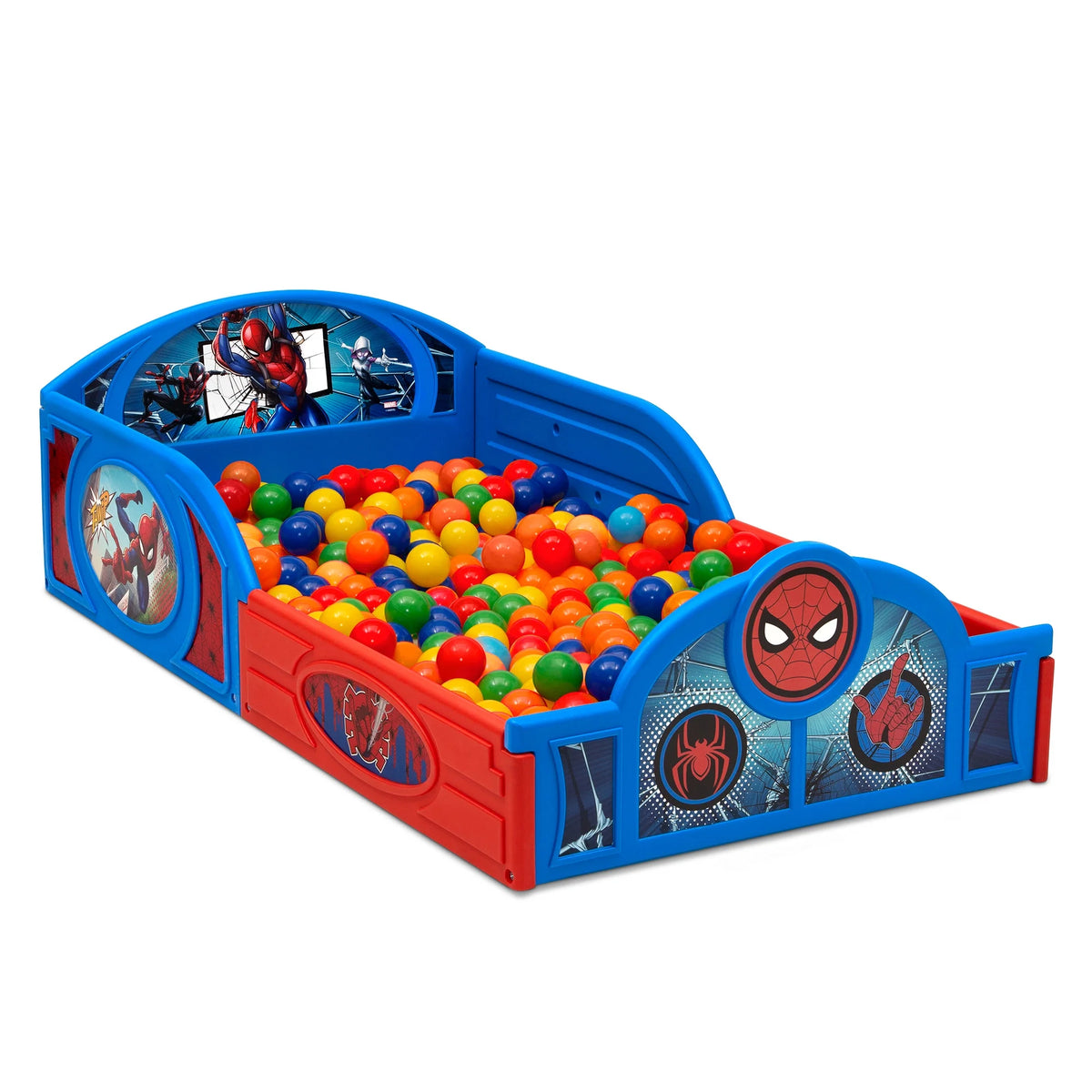 Toddler Bed with Built-In Guardrails S211