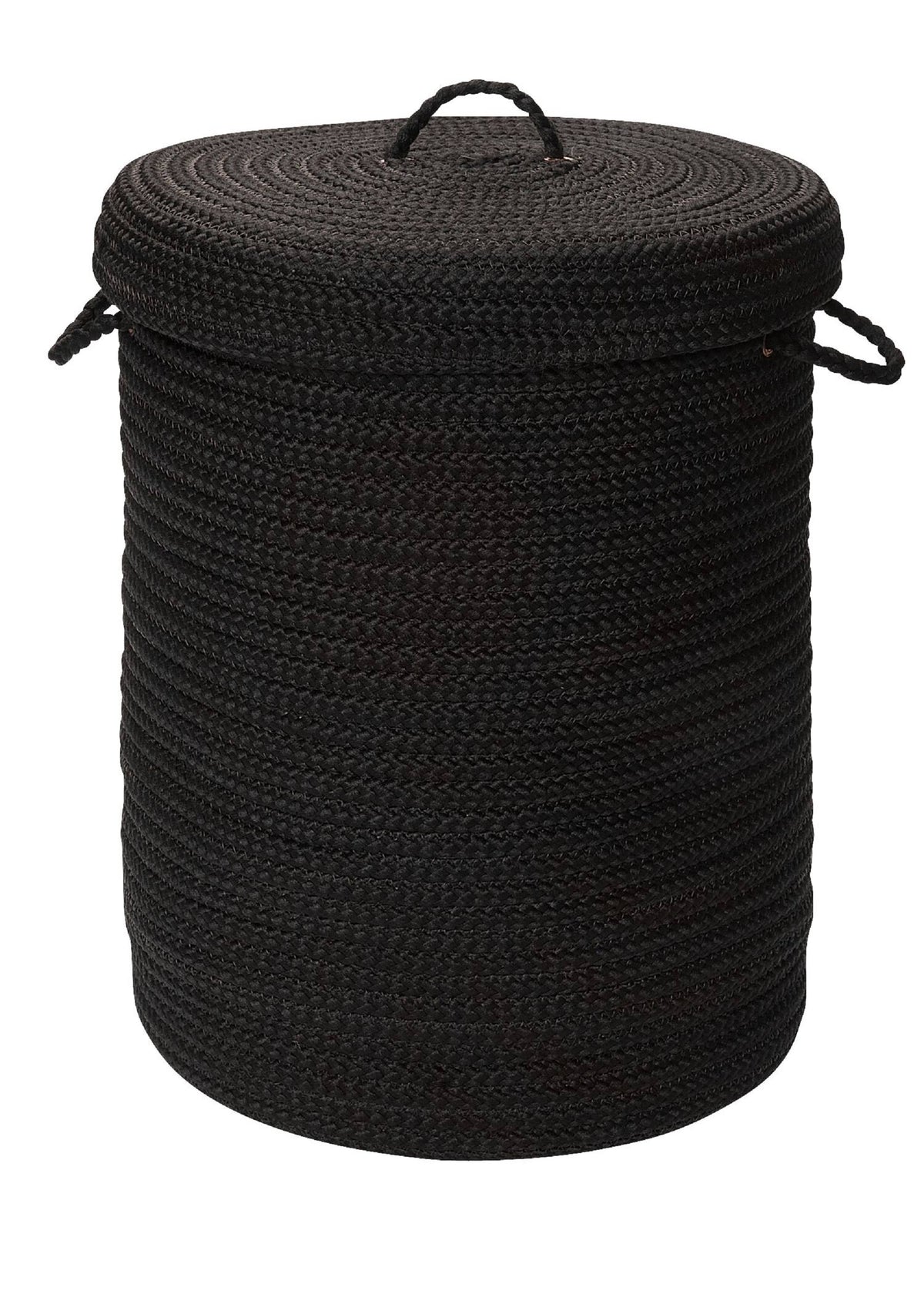 Black Hamper with Lid Q4348