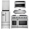 48 Gas Range, Range Hood, Dishwasher, Refrigerator, Microwave I69586