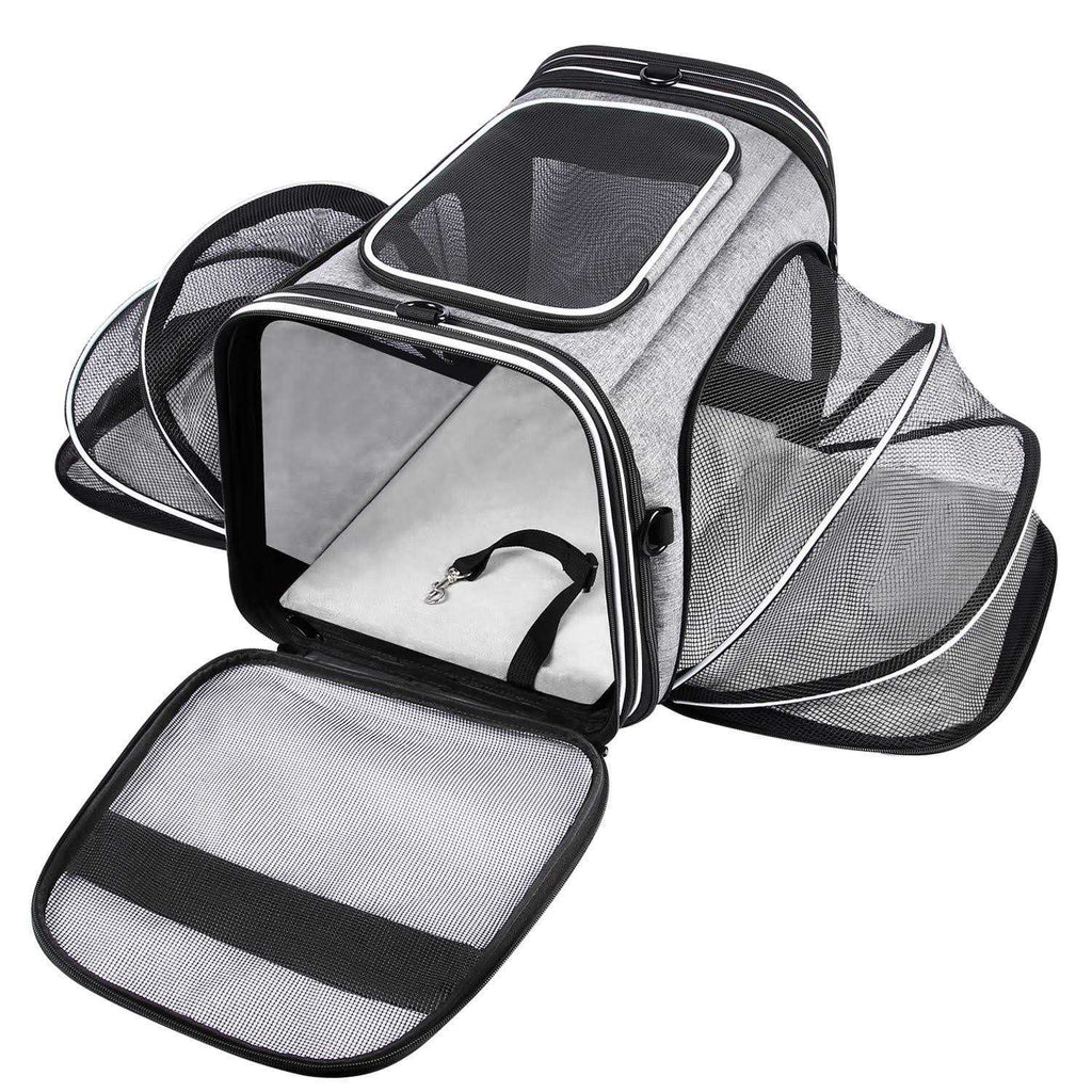 Soft Sided Pet Carrier 4 Expandable Collapsible G228