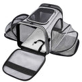 Soft Sided Pet Carrier 4 Expandable Collapsible G228