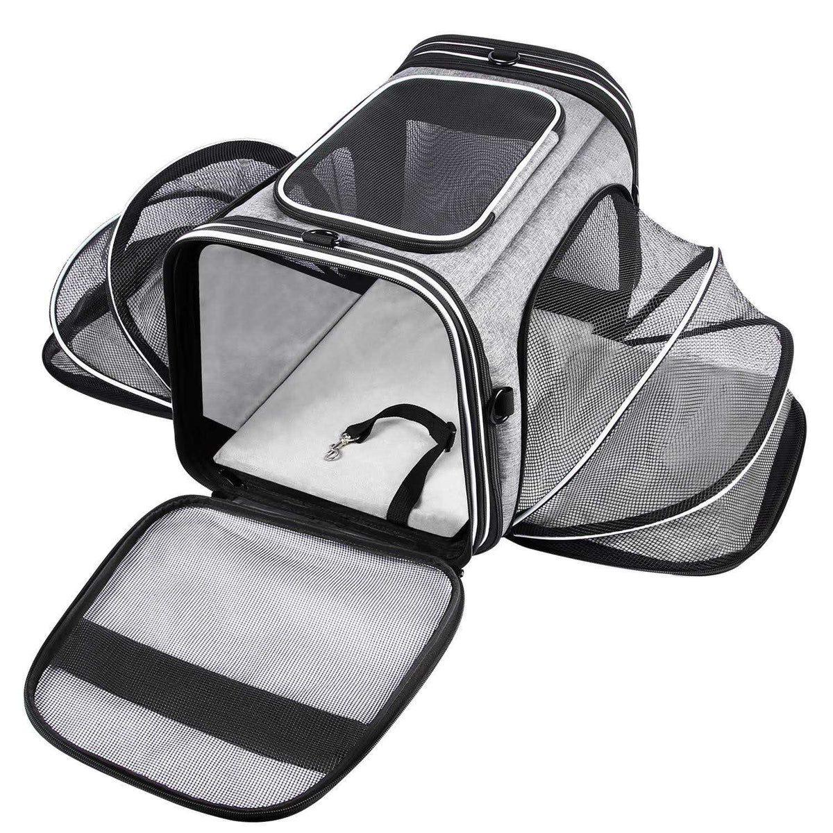Soft Sided Pet Carrier 4 Expandable Collapsible G228