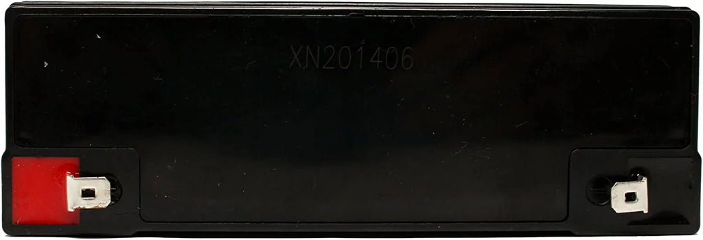6V 12Ah Sealed Lead Acid Battery with F1 to F2 Terminal Adapters K20199