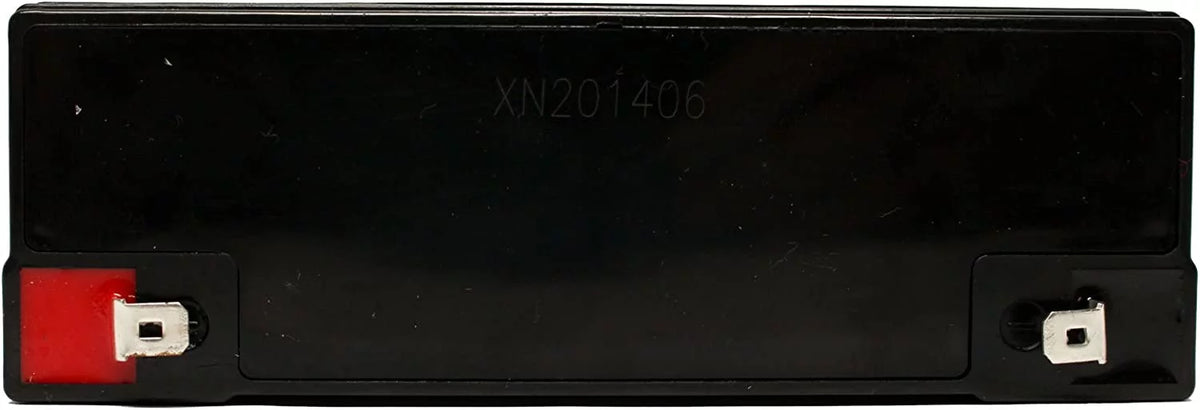 6V 12Ah Sealed Lead Acid Battery with F1 to F2 Terminal Adapters K20199