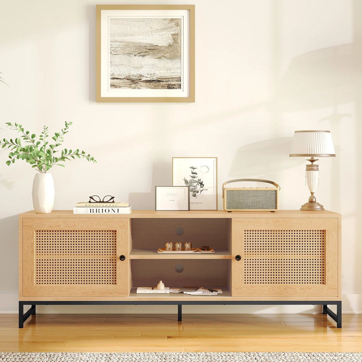 63" TV Stand Media Console U2901