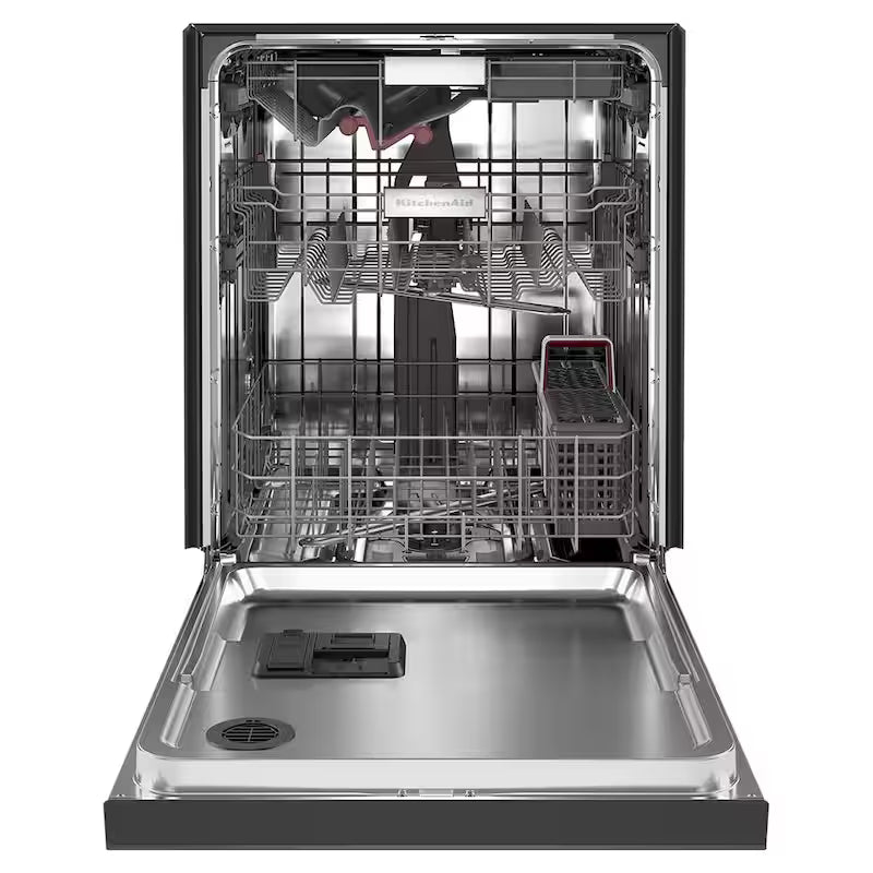 Black Stainless Built-in Dishwasher with Stainless Steel Tub V532