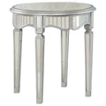 Mirrored Glass End Table U81823
