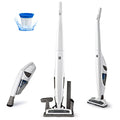 Cordless Stick Vacuum 2-Speed 2-in-1 Handheld White Z107