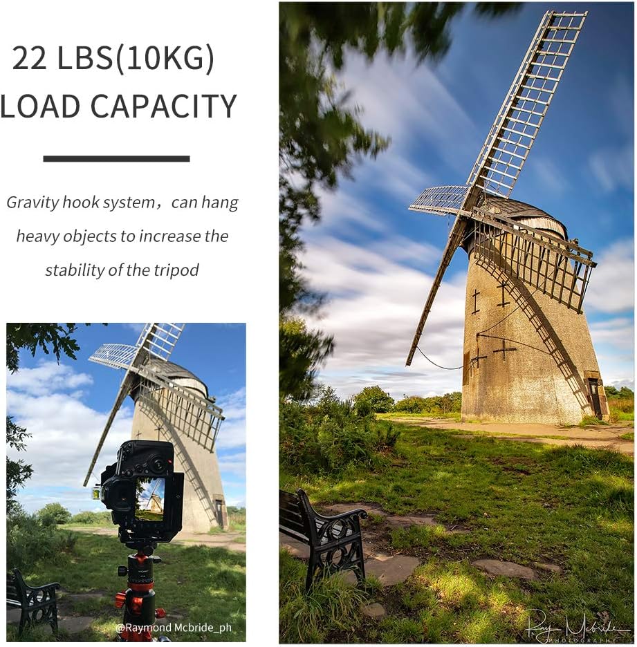 94 Inch 4 Section Aluminium Camera Tripod with 360 Degree Ball Head G479760