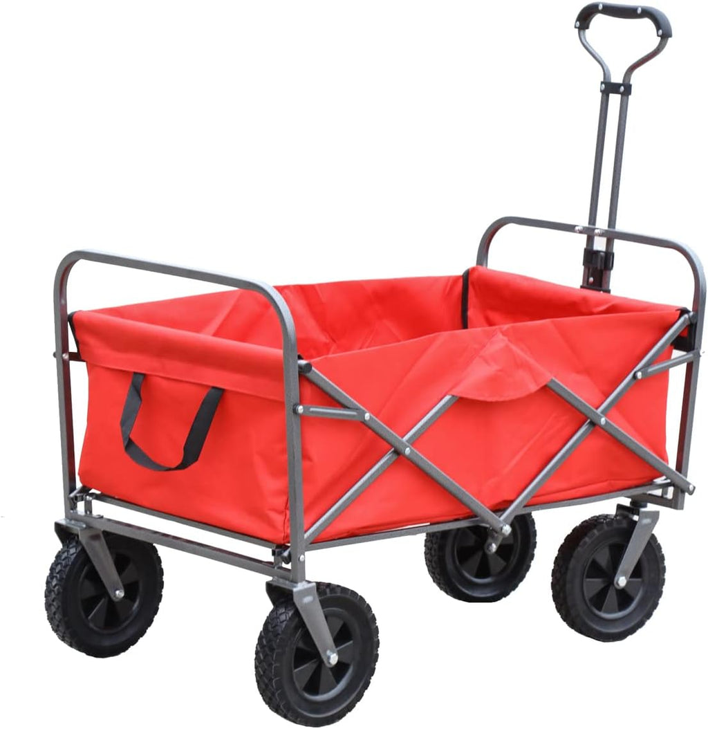 Collapsible Folding Outdoor Utility Wagon with Wheels O608