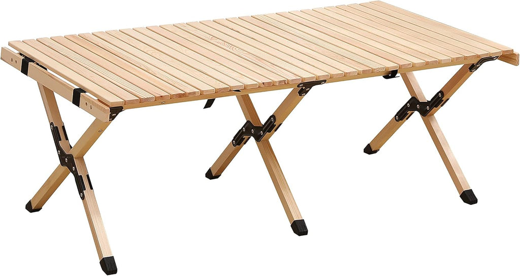 Wood Portable Foldable Picnic Table with Carry Bag J118