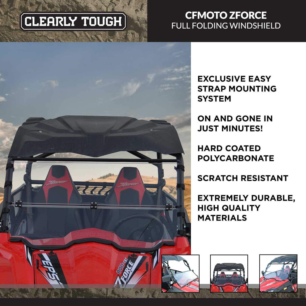 Full Folding Windshield T70820