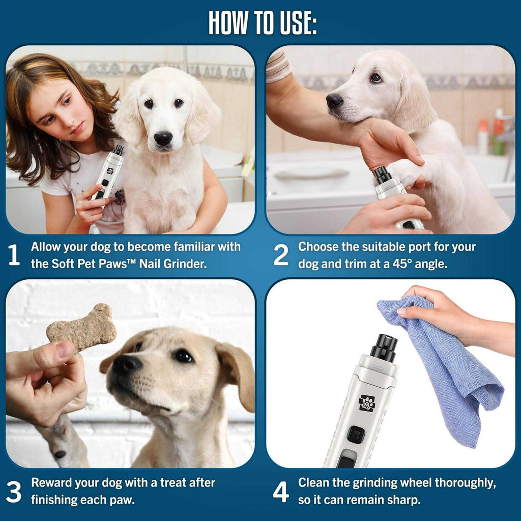 Dog Nail Grinder with 2 LED Lights Y3004