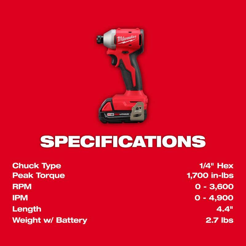 18V Lithium-Ion Brushless Cordless Compact Drill/Impact Combo Kit (2-Tool) with Oscillating Multi-Tool I884