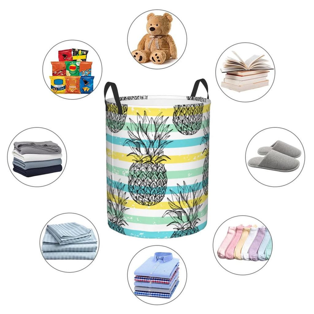 Waterproof Laundry Hamper with Handle H274604
