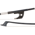 Black Carbon Graphite 3/4 German Bass Bow G7062