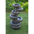 Cascading Fountain with LED Lights 31 inch Tall O3363