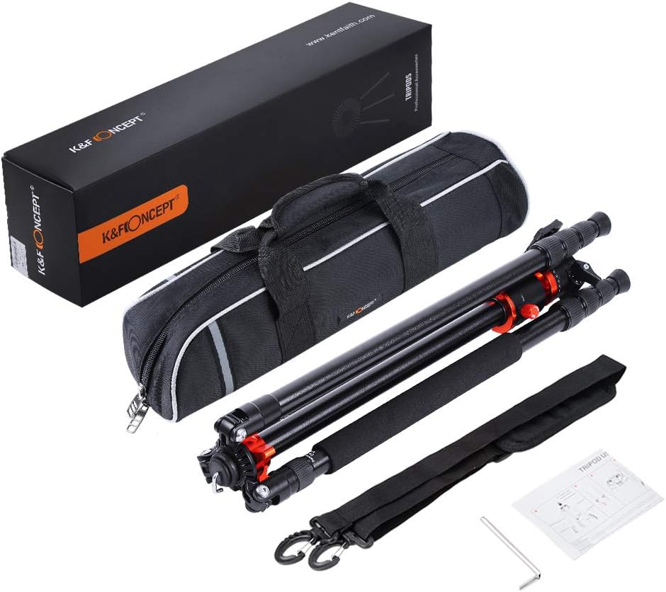 94 Inch 4 Section Aluminium Camera Tripod with 360 Degree Ball Head G479760