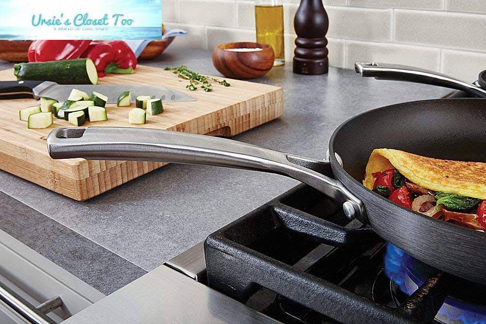 Nonstick 10-Inch Fry Pan with Cover J4100