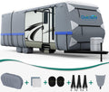 22-24Ft Breathable Watertight Rip-Stop Travel Trailer RV Cover U314676